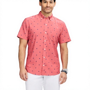 Vacation <b>Shirt</b> 100% Cotton Digital Printed Floral Summer New <b>Hawaiian</b> Men's Anti-Wrinkle Breathable Quick Dry Short-Sleeved - Product Image 4