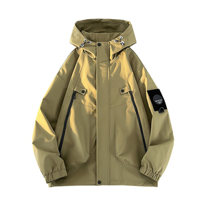 Vestes de montagne avec logo personnalisé, ensemble trois-en-un deux pièces, coupe-vent et imperméable, polaire chaud pour l'hiver, randonnée en montagne - Product Image 4