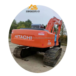 Excavadora original japonesa usada de 20 toneladas, sobre orugas Excavadora hidráulica, excavadora Hitachi EX200 usada en Japón, excavadora Hitachi EX200 - Product Image 1