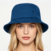 Sombrero de Pescador Unisex de Algodón, Gorra de Sol de Verano para Playa y Pesca con Logotipo Personalizado Impreso y Bordado
