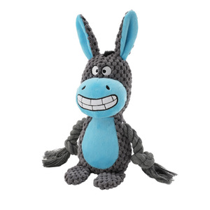 Eco-Friendly <b>Plush</b> Animal Interactive Squeaky Toy with Cartoon Design Cotton Material Chew-Ready for Dogs - Product Image 6