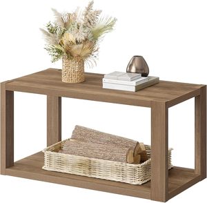 Hiện Đại Boho 2-Tầng Có Thể Tháo Rời Thiết Kế Lưu Trữ Kệ Hình Chữ Nhật Gỗ Giọng Bảng Nhỏ Giữa Thế Kỷ Sofa Bên Bảng Giá - Product Image 1