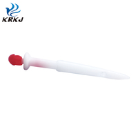 KD936 bouchon de tétine jetable en plastique pour la prévention de l'attelage du lait pour le traitement de la mammite des vaches
