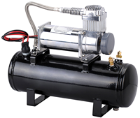 Compresseur de suspension 12/24V, compresseur d'air embarqué 4x4, pompe de suspension pneumatique pour camion tout-terrain