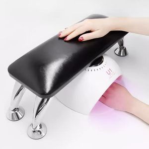 Repose-bras de luxe rose, blanc et noir pour manucure, coussin de soutien pour les mains et les ongles, idéal pour les salons de manucure - Product Image 1