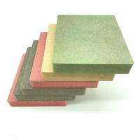 Vente en gros 1220x2440mm 4-18mm moderne E1 panneau MDF HDF en mélamine pour armoires et meubles
