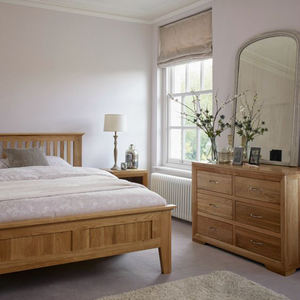 Sunrise set di mobili singoli in legno camera da letto King Size letto e armadio per alberghi eleganti mobili individuali per camere d'albergo - Product Image 1