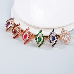 Anelli di Moda Hengdian Ultimo Design Gioielli da Donna Placcati Anello Nuziale da Donna Placcato Oro 18K - Product Image 4