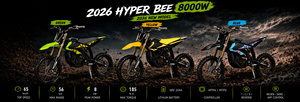 Motos tout-terrain Surron 2026 Hyper Bee 8000w, Light Bee X, Ultra Bee, avec moteur central 60v et batterie lithium intégrée - Product Image 6