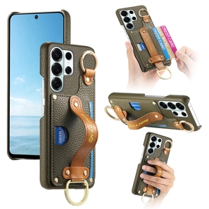 <span class=keywords><strong>เคส</strong></span>ใส่บัตรเครดิตแบบห่วงรัดข้อมือเคสโทรศัพท์สำหรับ Samsung <span class=keywords><strong>A57</strong></span>/A37/A17/S26อัลตร้าเคสกระเป๋าสตางค์สำหรับ Galaxy S25FE/A07/A56 - Product Image 3