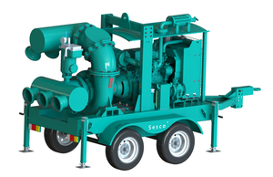 Bomba De Água Auto-escorvante De Emergência De Motor Diesel Personalizado Bombas De Sucção Alta Móvel - Product Image 5