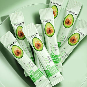 มาส์กหน้าโฟมอโวคาโดกรดมาใหม่มาส์กหน้าทำความสะอาดได้อย่างล้ำลึกควบคุมความมันหน้ากากดินโคลนทำความสะอาดฟอง - Product Image 1