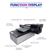 Mesin Cetak UV Flatbed Digital A1 6090 untuk Pencetakan Kulit, Kristal, dan Label