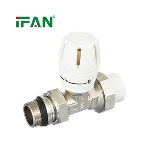 IFAN Прочный латунный клапан 1/<span class=keywords><strong>2</strong></span>'' 3/4'' для радиатора, латунный термостатический клапан для воды - Product Image 3