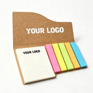 Offre Spéciale : Blocs-Notes Adhésifs Personnalisables pour Cadeaux d'Affaires – Blocs-Notes avec Impression de Logo Personnalisé - Product Image 1