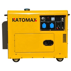 Générateur diesel portable à tension consacrée, 5kva/<span class=keywords><strong>6kva</strong></span>/7kva/8kva 380v/220V, prix d'usine - Product Image 1