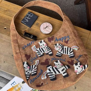 Nouveau Sac Fourre-tout en Toile 2026 Grande Capacité Sac à Bandoulière Unique Sac de Courses en Toile Personnalisable à Prix Abordable avec Fermeture Éclair - Product Image 6