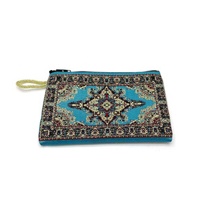 Floral Con Purse Turksh Klm Zp Pouch Bank Card Bag Affordable - Foto 12