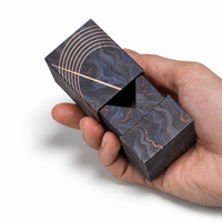 Boîte cadeau personnalisée avec fermeture magnétique, carton rigide, pelliculage brillant, emballage en carton de luxe, vente en gros