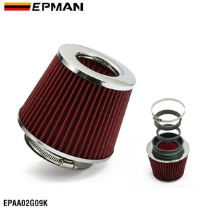 Filtre à air universel pour voiture EPMAN Éléments de filtre à air à tête champignon 102mm/89mm/76mm Système d'entrée d'air EPAA02G09K