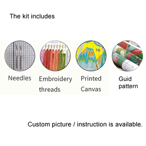 Kits <span class=keywords><strong>de</strong></span> Bordado y Manualidades: Compra un Set Completo <span class=keywords><strong>de</strong></span> Patrones Estampados y Contados para <span class=keywords><strong>Punto</strong></span> <span class=keywords><strong>de</strong></span> <span class=keywords><strong>Cruz</strong></span> - Product Image 6