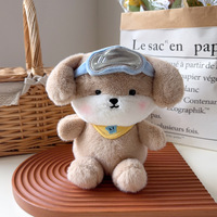 Lot de jouets en peluche adorables animaux de dessin animé, doux et moelleux, figurines en peluche Éléphant, Husky, Dinosaure, compagnon de jeu pour enfants