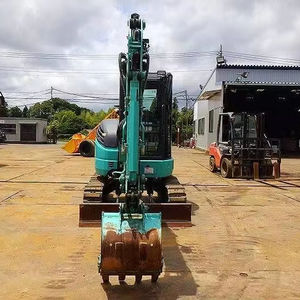 KOBELCO Mini-excavatrice d'occasion SK35 à bras court, japonaise, 3,5 tonnes, SK35SR SK 35, la moins chère, 3T 3,5T 3 tonnes, diesel, avec moteur Yanmar - Product Image 4