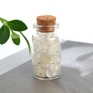 Botella de Cristal Personalizada con Cristales Naturales de Cuarzo, Piedras Sueltas, Cristales Curativos - Product Image 6