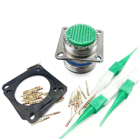 Connecteur rapide mâle-femelle à montage sur panneau D38999/20FF35PN, pour câble à fibres optiques, connecteur circulaire D38999 résistant à la corrosion