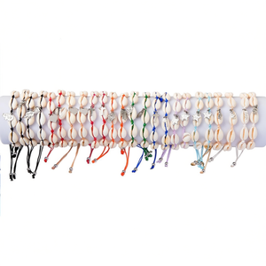 <b>Shell</b> <b>Bracelet</b> With 6 Stainless Steel Charms Pulsera Tubo 24pcs Fashion Charm <b>Bracelets</b> - Product Image 2