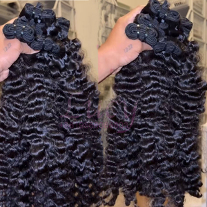 Sẵn Sàng Để Tàu Chất Lượng Cao Campuchia Nguyên Con Người Trinh Nữ Miến Điện Tóc Xoăn Bó 100% Tinh Khiết Việt Tóc Con Người Bó Các Nhà Cung Cấp - Product Image 2