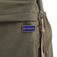 Blockbuster Video Enamel Pin Retro Film tiket mengumpulkan bros logam kerah ransel lencana mode hadiah perhiasan untuk teman-teman