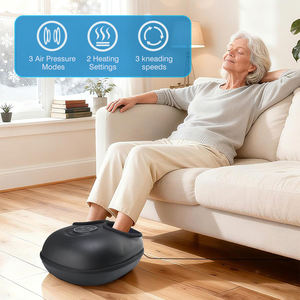 Máquina de Masaje de Pies por Compresión de Aire, Masajeador de Pies Shiatsu con Calor, Terapia de Amasamiento Profundo, Elegible para FSA HSA, Negro - Product Image 3