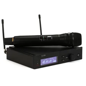 Sistema de Microfone Sem Fio Profissional UHF SLXD4 com Microfone Dinâmico SLX24 para Igreja - Product Image 5