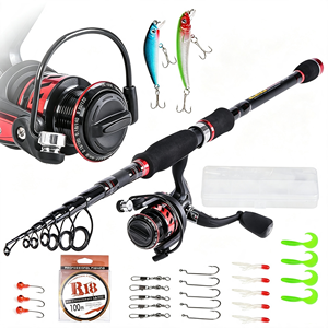 Canne à pêche portable en fibre <span class=keywords><strong>de</strong></span> carbone <span class=keywords><strong>de</strong></span> qualité export MH, action rapide, canne à lancer, canne à pêche en mer, équipement pour la pêche au prédateur - Product Image 5