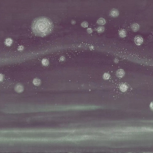Papier peint mural ciel étoilé, décoration murale abstraite de galaxie et de nébuleuse <span class=keywords><strong>pour</strong></span> la décoration de la maison moderne/minimaliste, rendu des couleurs élevé - Product Image 3