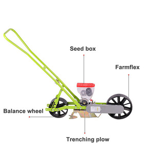 Máquina sembradora de verduras para una sola persona de alta calidad, sembradora pequeña de empuje manual agrícola - Product Image 3