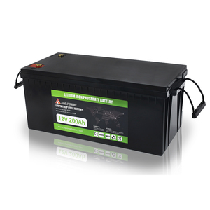 Batterie LiFePO4 de qualité industrielle A 12V 150Ah, cellule unique grande capacité, batterie lithium à décharge profonde pour camping-car et stockage d'énergie solaire - Product Image 1