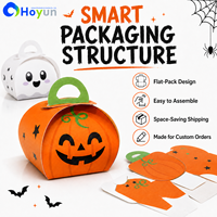 Boîte à bonbons en carton personnalisée OEM ODM pour Halloween, pour les bonbons, les collations, les friandises pour les fêtes d'anniversaire