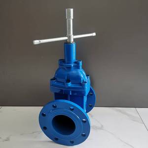 Hướng dẫn sử dụng chìa khoá tam giác chìa khoá cho đồng hồ nước Van cổng với cơ thể sắt dễ uốn DN40-DN300 Kích thước cổng - Product Image 3