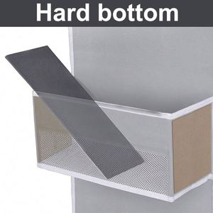 33 Lbs <b>Weight</b> Capacity Hanging <b>Storage</b> Organizer With Clear Window for Bedroom Nursery Over Door Organizer With 4 Large Pockets - Product Image 5