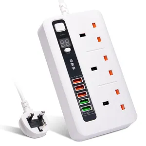 Economical Proper Price Smart Switch Power Supply Socket Table Top Pop up Power Socket OEM ODM Service Commercial Power Strip