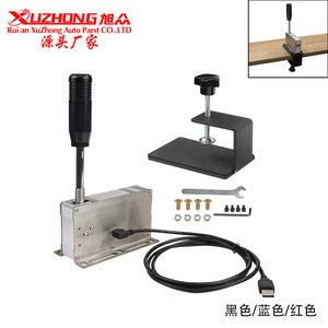 Racing <b>Wheel</b> Sequential Gear Shifter Aluminum Alloy With Handbrake For <b>Pc</b> Logitech G25 G27 G29 G920 T300 T500 - Product Image 5
