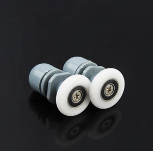 8 teile/satz einzelne Schiebe dusch tür Exzenter räder Kunststoff-Rollen gehäuse Ersatzteile Badezimmer rollen Einzel dusch tür - Product Image 1