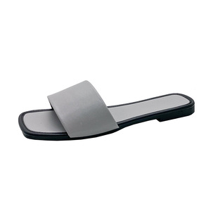 Nouvelle Tendance Estivale : Sandales Plates à Bout Ouvert pour Femme, Couleurs Mixtes, Nœud en PU, Semelle Intermédiaire en <span class=keywords><strong>EVA</strong></span> - Product Image 3