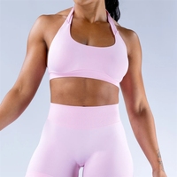 Tenue de yoga sans couture à séchage rapide pour femme, haute élasticité, extensible, pour le sport et le fitness, idéale pour le commerce transfrontalier.