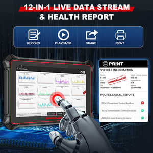 USA EU Warehouse KINGBOLEN Newest K10 PRO Bidirectional Scan Tool <b>Bluetooth</b> Obd2 <b>Scanner</b> Topology Map Functions ECU Coding - Product Image 5
