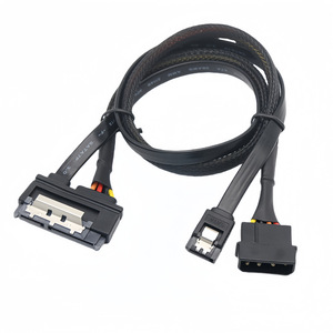 Cable de extensión de datos y alimentación Sata 3.0 de 4 pines a adaptador Sata para disco duro - Product Image 4
