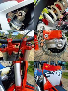 รถมอเตอร์ไซค์วิบาก EU Hengjian S7 Ybs300 สี่จังหวะ ระบายความร้อนด้วยน้ำ 300 ซีซี เครื่องยนต์เบนซิน สำหรับขาย - Product Image 5