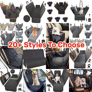 غطاء مقعد للحيوانات الأليفة للسيارات والشاحنات وسيارات الدفع الرباعي، متين ومباشر من المصنع، غطاء للمقعد الخلفي للسيارة - Product Image 6